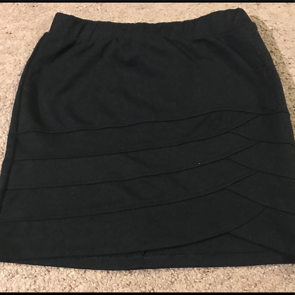 Basic House Black Bodycon Skirt